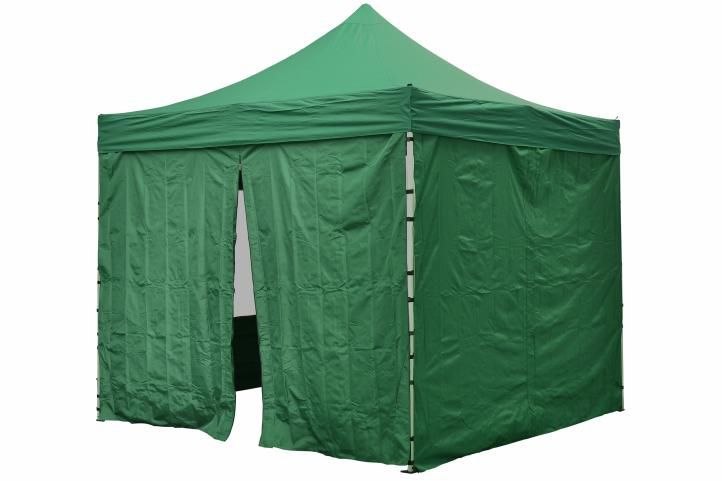 Komplet dwóch ścian do pawilonu PROFI - zielony